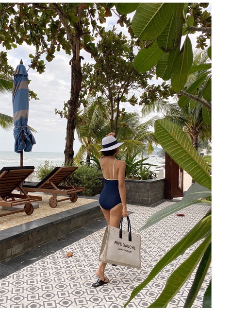 Bikini 1 mảnh basic viền (kèm hình thật) | BigBuy360 - bigbuy360.vn