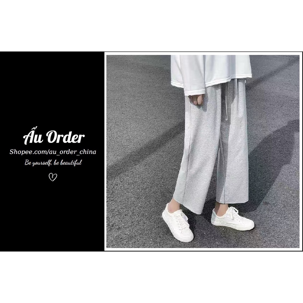 Quần cotton dáng suông trơn màu Super Bigsize đến 150kg