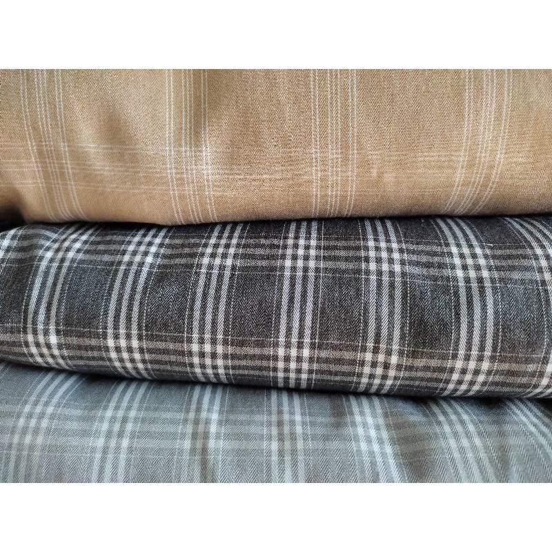 VẢI THÔ LỤA/THÔ THÁI CARO CÁC MÀU CỰC HOT