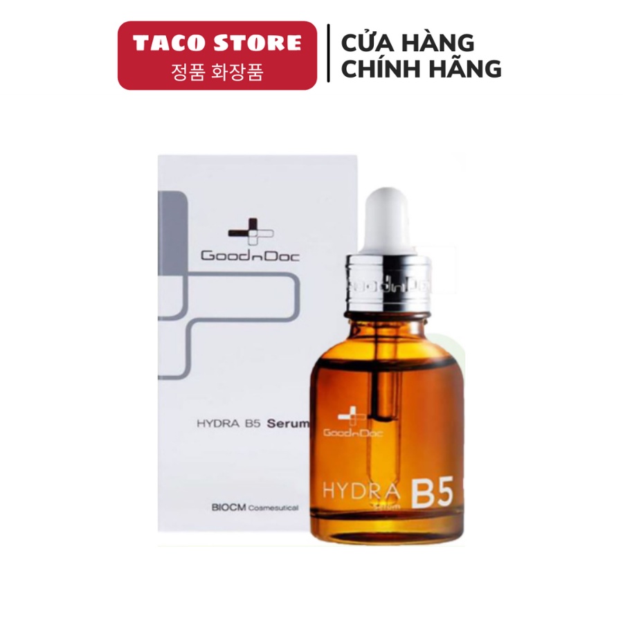 Tinh chất Serum B5 GoodnDoc B5 Hydra Dưỡng Ẩm, Phục Hồi, làm dịu da, làm trắng da, cấp nước