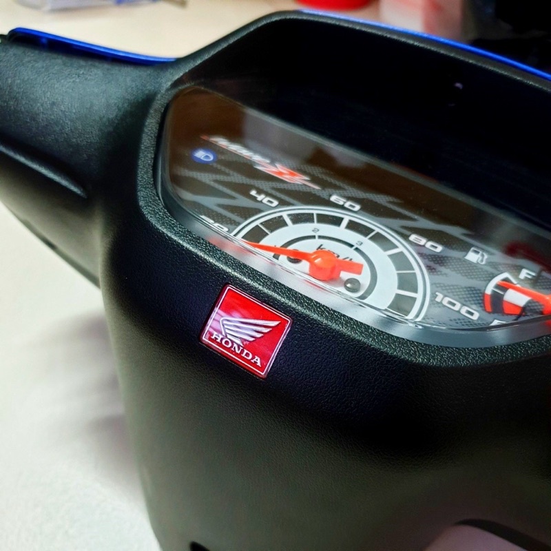 TEM HONDA CÁNH CHIM VUÔNG MÀU ĐỎ HÀNG CAO CẤP SIÊU NÉT