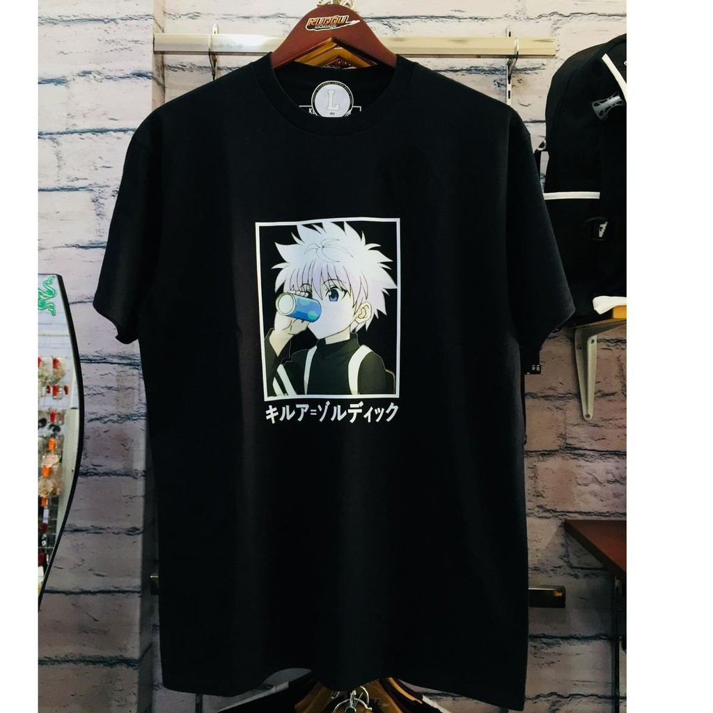 Áo thun Tshirt Killua Zoldyck Chibi Hunter X Hunter Character Anime Manga Premium Cotton Combed 24s sale sốc