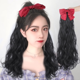 Tóc giả cột xù dợn đính kèm nơ tóc 😍😍FREESHIP❤️❤️