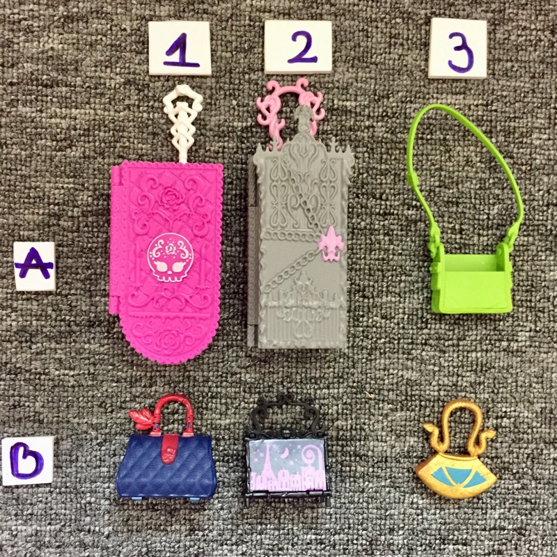 PKMH1-PHỤ KIỆN TÚI XÁCH CHO MONSTER HIGH