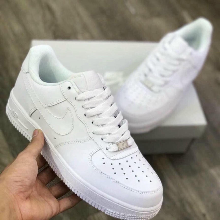 Giày Thể Thao Nam Nữ - Giày Nike Air Force 1 AF1 Trắng Nam Nữ