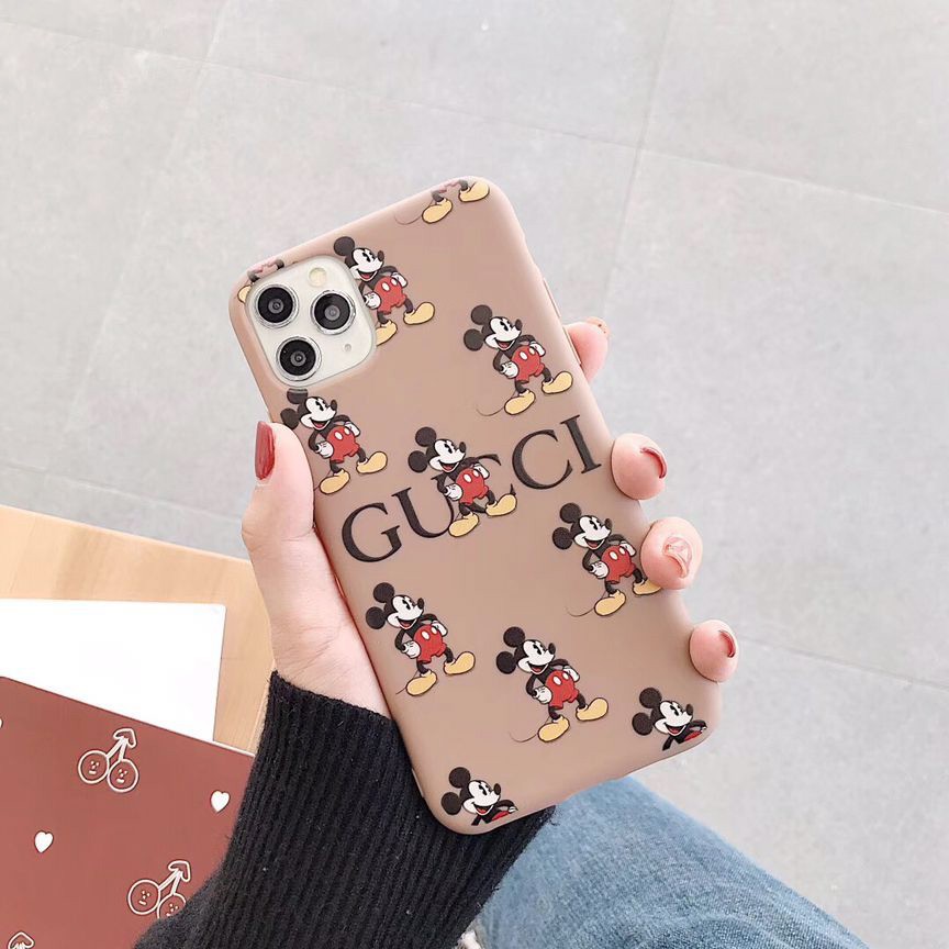 Ốp lưng iphone Mickey GC TPU trơn dẻo mềm 5/5s/6/6plus/6s/6splus/7/7plus/8/8plus/x/xr/xs/11/12/pro/max/plus/promax