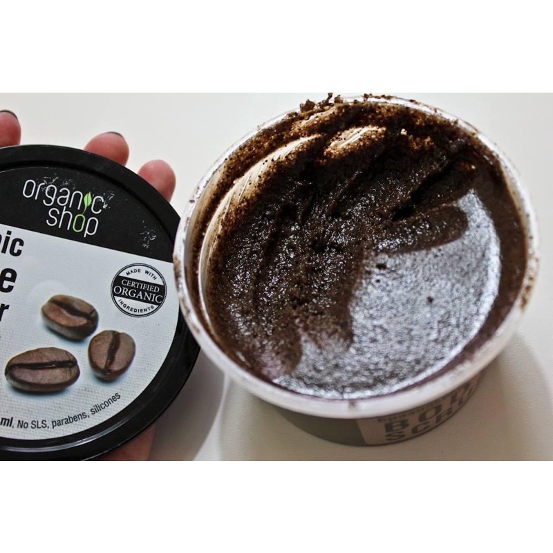 Tẩy Tế Bào Chết Toàn Thân Nga Organic Shop Coffe &amp; Sugar Body Scrub - 250ml