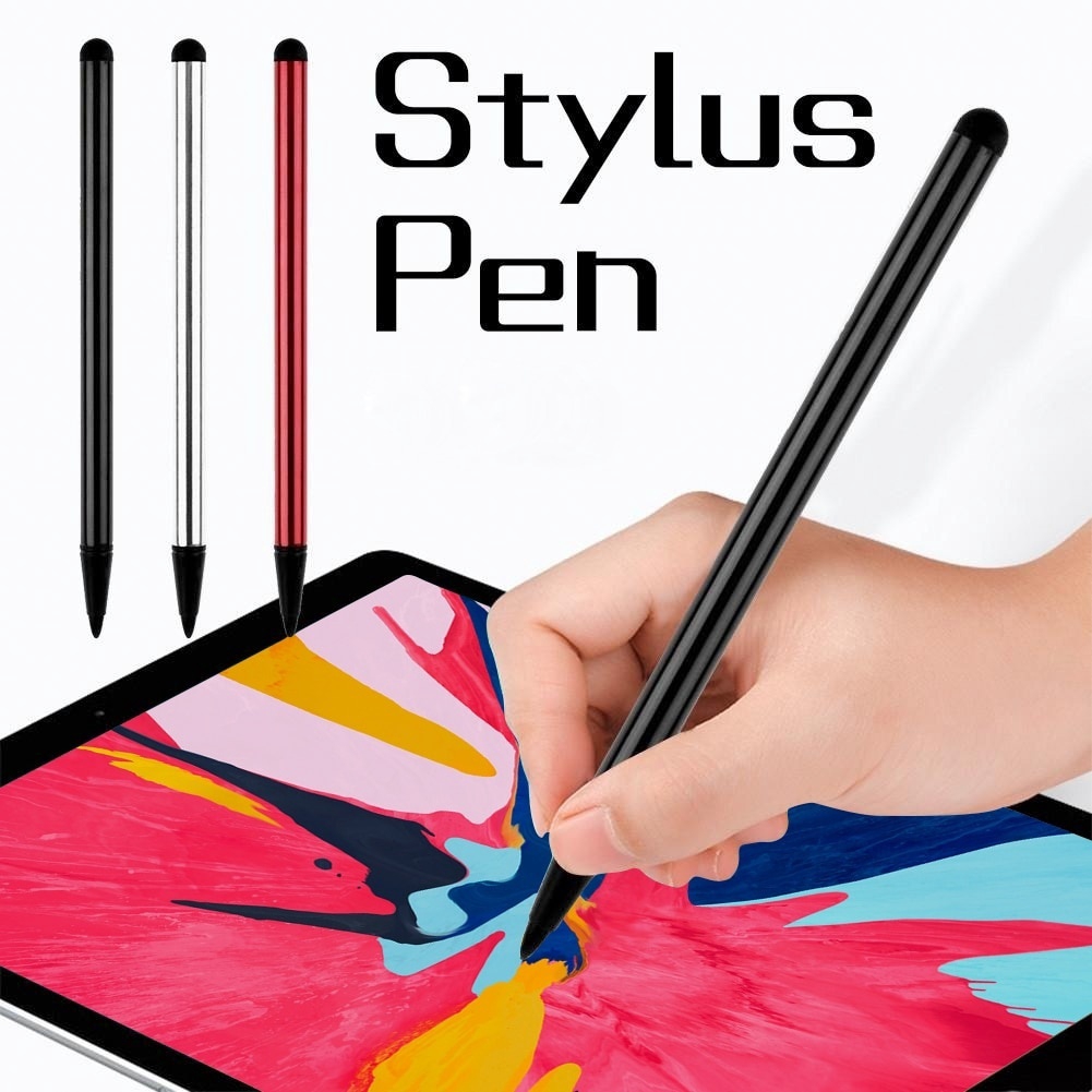 2 in 1 Capacitive Resistive Pen Touch Screen Stylus Pencil for Phone Tablet iPad PC  Android Stylus Capacitive Pen