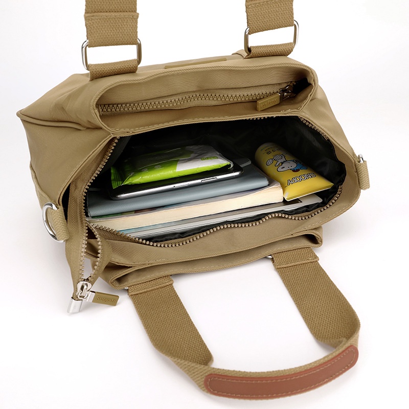 Túi Đeo Chéo Nhiều Ngăn Sức Chứa Lớn Mẫu Mới Dành Cho Nữ