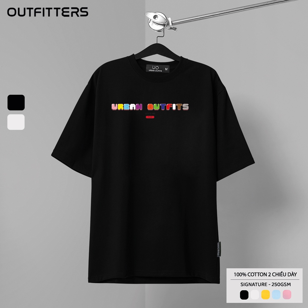 Áo Thun Tay Lỡ Nữ Nam Form Rộng  Oufitters ATO49 In URBAN OUTFITS PIXEL GAME 100 Cotton Local Brand