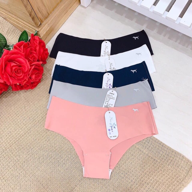 [Mã 12FASHIONSALE1 giảm 10K đơn 50K] Quần lót su Nửa Mông Cao cấp - Quần su không viền in Hình cún | BigBuy360 - bigbuy360.vn