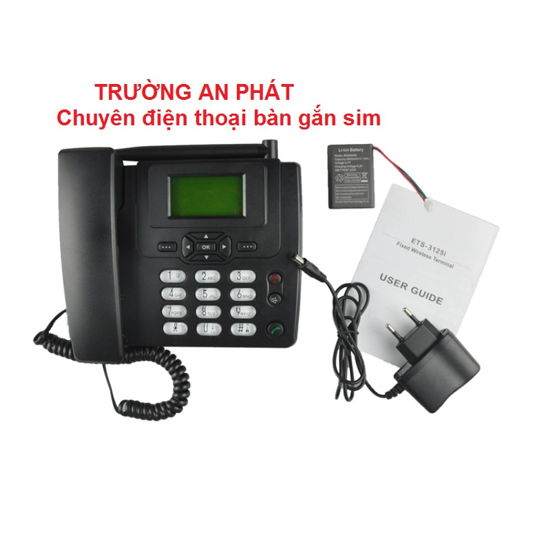 ☎️ Điện Thoại Bàn Gắn Sim Di Động ☎️  Huawei GSM F316 Lắp Mọi Loại Sim Gphone, HomePhone, Di Động