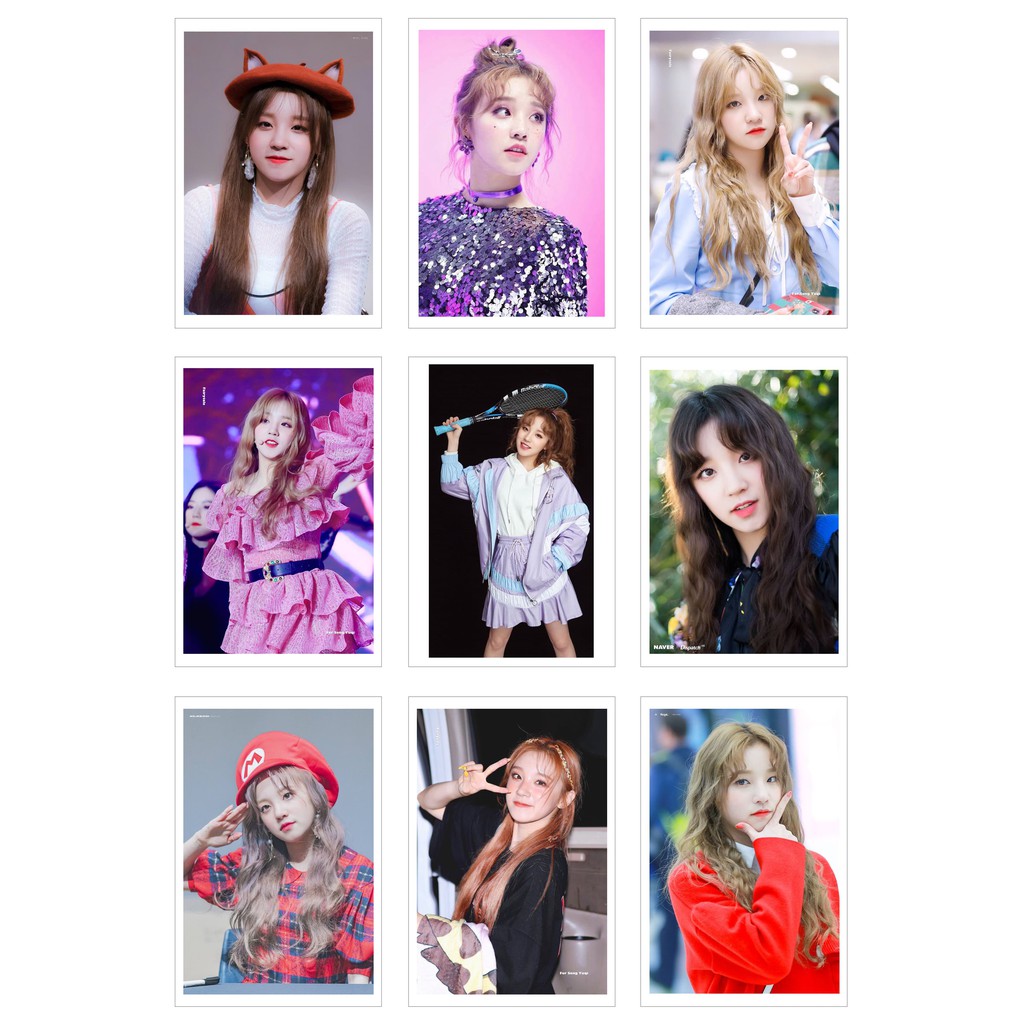 Lomo Card Ảnh (G)I-DLE - SONG YUQI ( TỐNG VŨ KỲ) gồm 54 ảnh