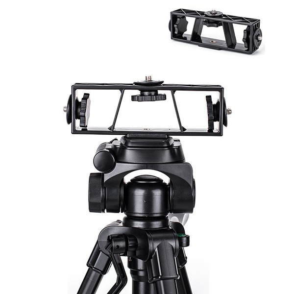 Khung gắn nhiều điện thoại, thiết bị lên tripod