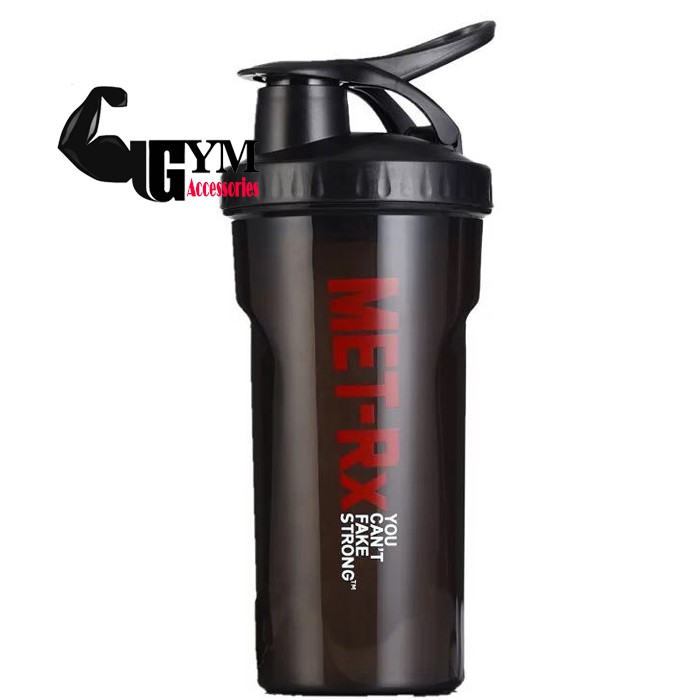 Bình lắc bình tập gym shake bottle Met-RX