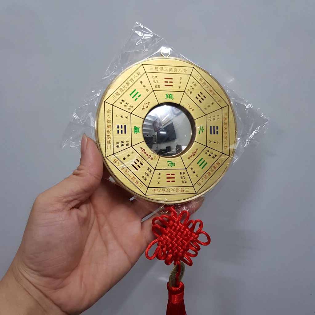Gương bát quái cầu lồi bằng đồng MS180a