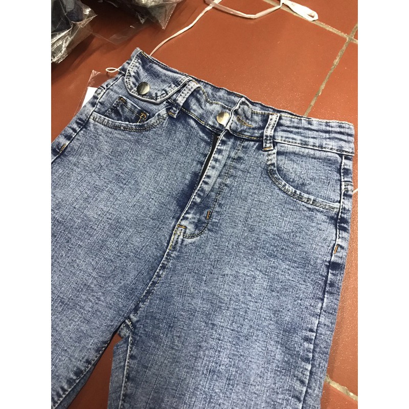 Quần Jeans lưng cao siêu co dãn