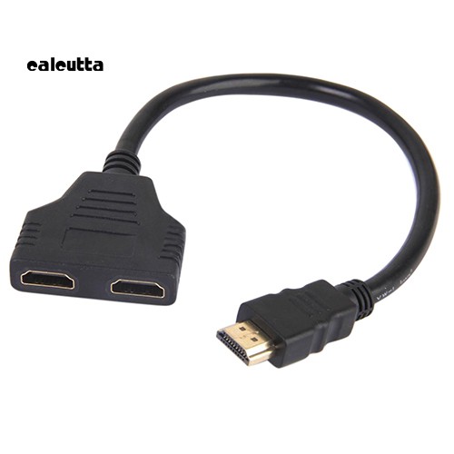Cáp chuyển đổi đầu cắm HDMI sang 2 cổng cắm độ phân giải 1080P