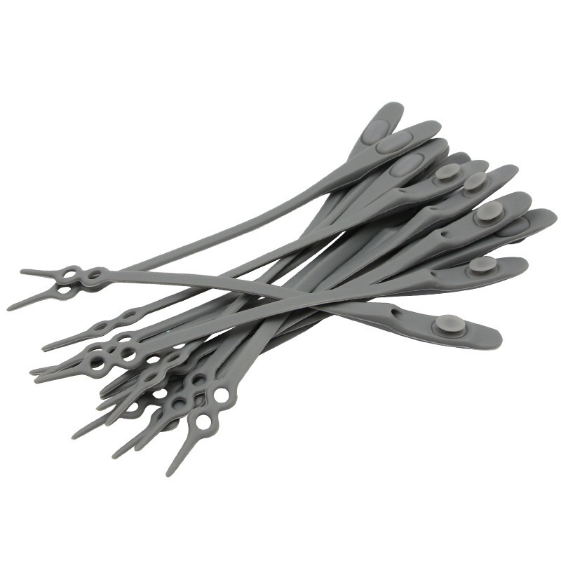 Combo 5 Bộ Dây Giày Dép 14 sợi Hilaces Cao Su Thắt Buộc Đàn Hồi Tiện Lợi Thông Minh