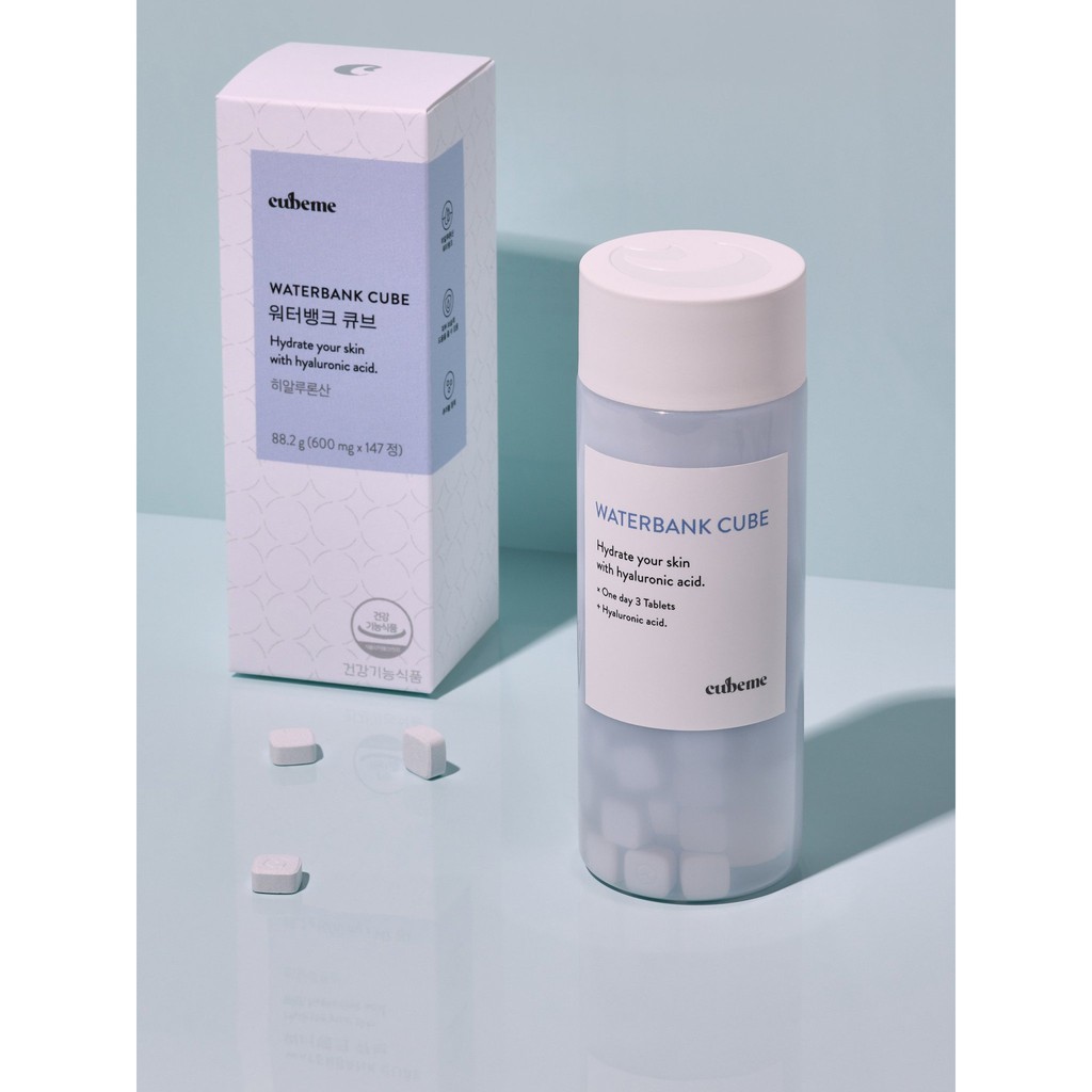 WATERBANK CUBE - Viên cấp nước giữ ẩm trắng da Hàn Quốc | BigBuy360 - bigbuy360.vn
