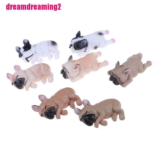 Mô Hình Chó Bull Đang Ngủ Dễ Thương