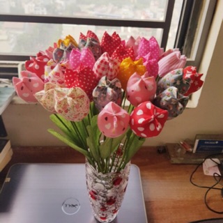 Hoa tulip handmade