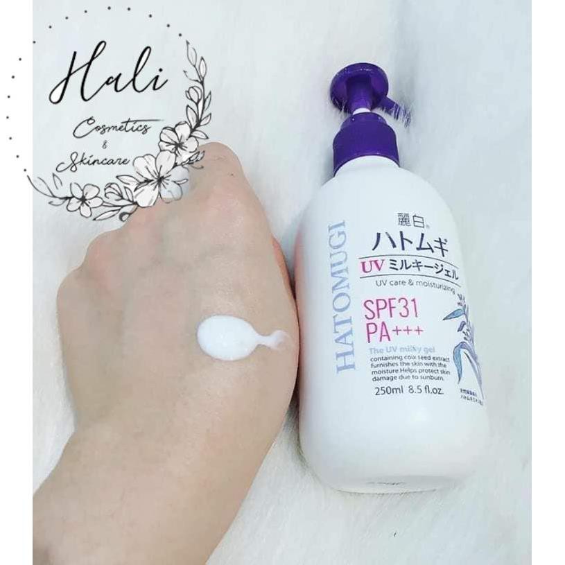 SỮA DƯỠNG THỂ TRẮNG DA CHỐNG NẮNG HATOMUGI - NHẬT BẢN | BigBuy360 - bigbuy360.vn