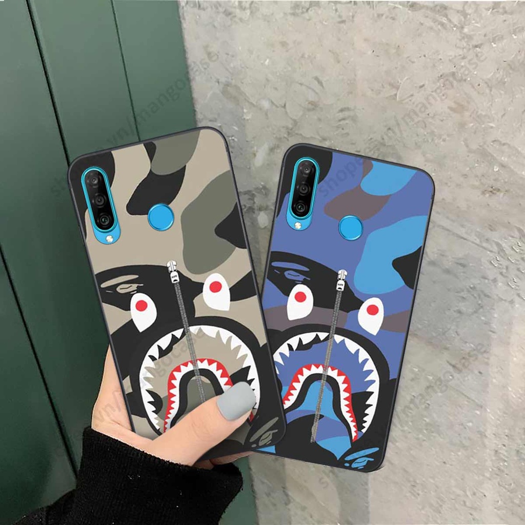 Ốp lưng điện thoại Huawei Nova 4e / P30 Lite drew, kaws, bape cao cấp, vỏ ốp rẻ đẹp