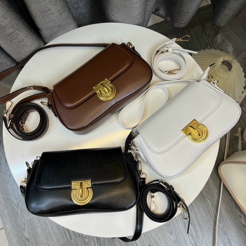 Túi kẹp nách phong cách HQ kèm dây đeo chéo siêu hot