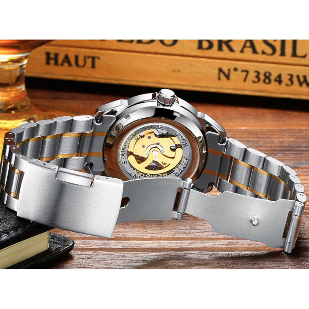 ĐỒNG HỒ CƠ NAM AUTOMATIC FNGEEN 8866 CAO CẤP CHÍNH HÃNG
