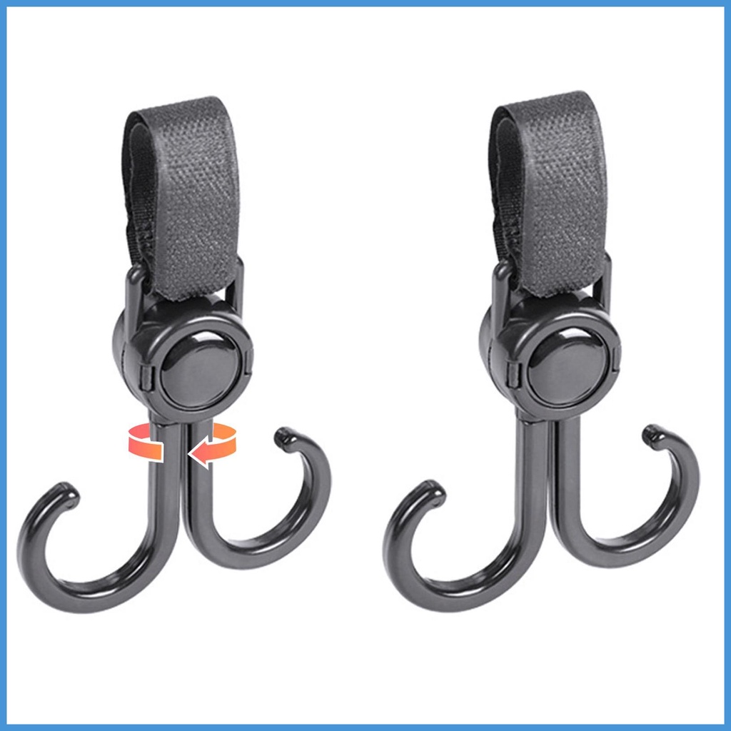 Móc Treo Túi Mua Sắm Đa Năng Gắn Xe Đẩy Em Bé