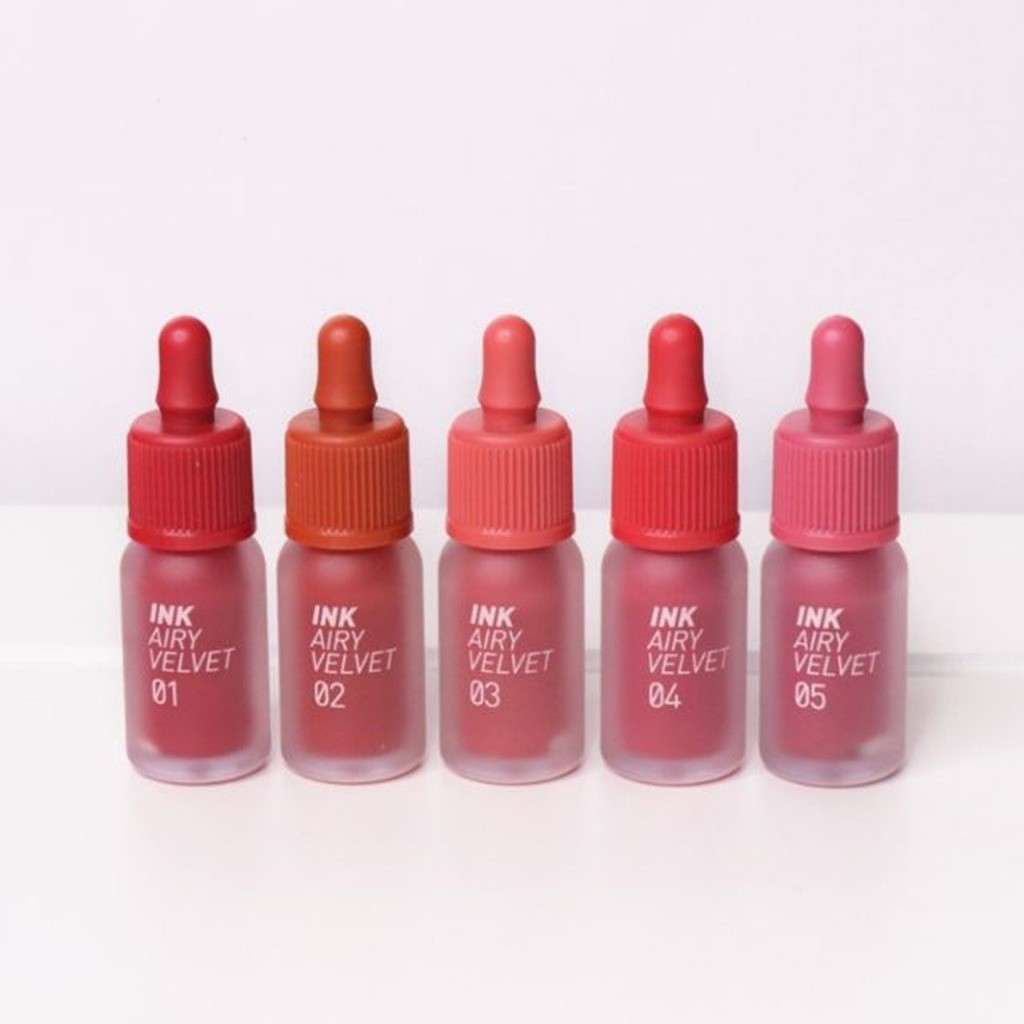 [ Vỏ trong] Son Peripera Ink Airy Velvet Lip Tint Mới