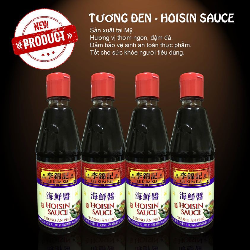 Combo 1 Chai Tương Đen Ăn Phở 567gr + 1 Chai Tương Ớt Tương Ớt Sriracha 482gr - Nhập Khẩu Mỹ