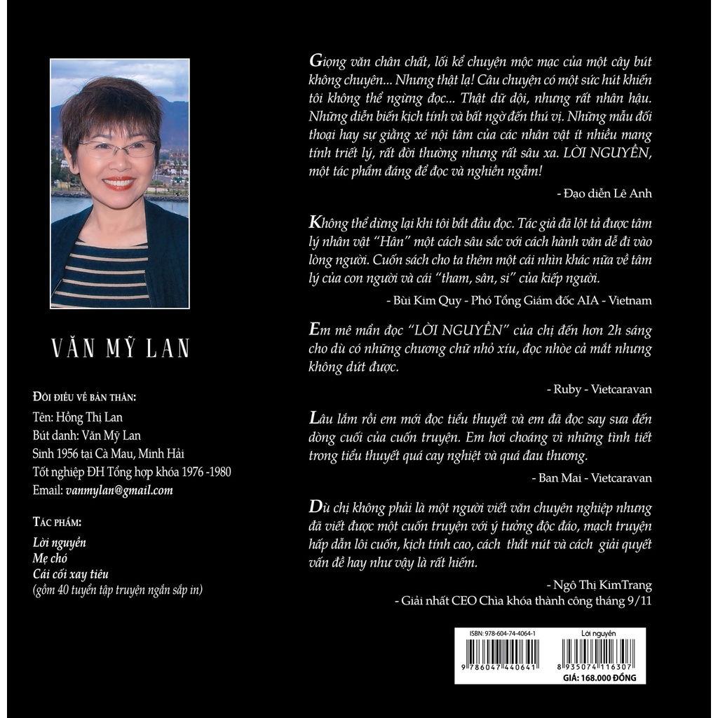 Sách - Lời Nguyền(Văn Mỹ Lan- Văn Lang)