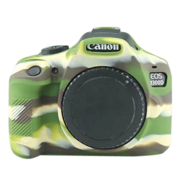 Vỏ silicone cao su mềm bảo vệ cho máy ảnh Canon EOS 1300D 1500D