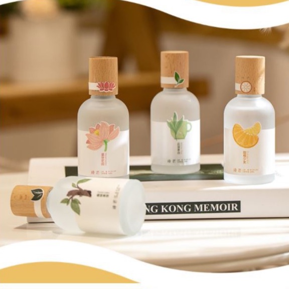 Xịt thơm Body Vỏ Mờ Nắp Gỗ Sang Trọng 50ml - Nước hoa chính hãng Shimang