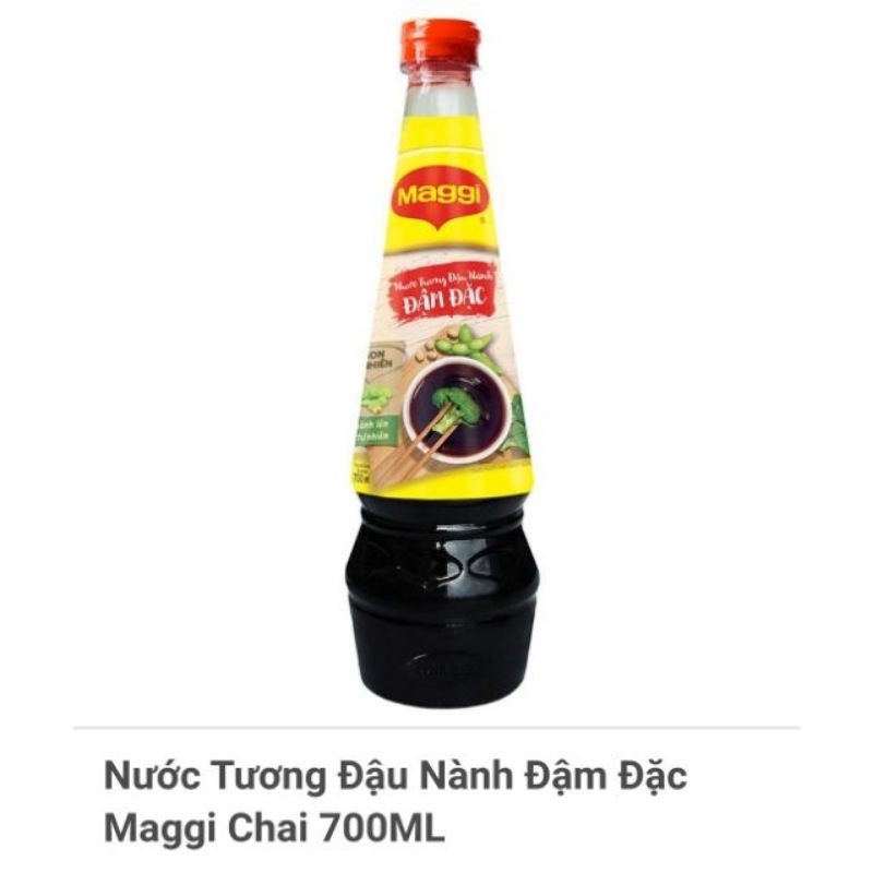 Nước tương Maggi đậm đặc chai 700ml