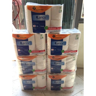 Giấy vệ sinh Lency 12 cuộn có lõi