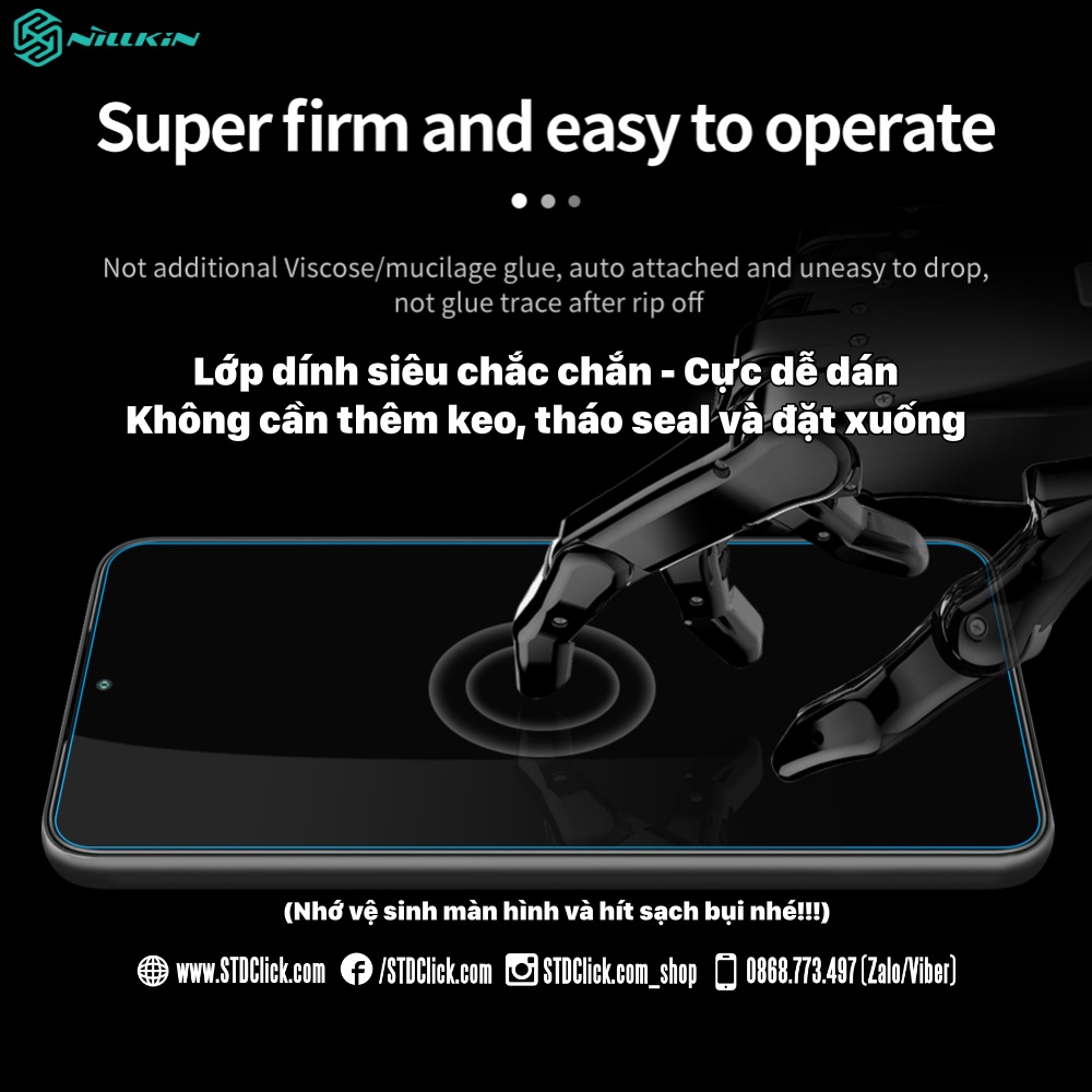 KÍNH CƯỜNG LỰC SAMSUNG S22 PLUS 5G NILLKIN H+PRO CHÍNH HÃNG