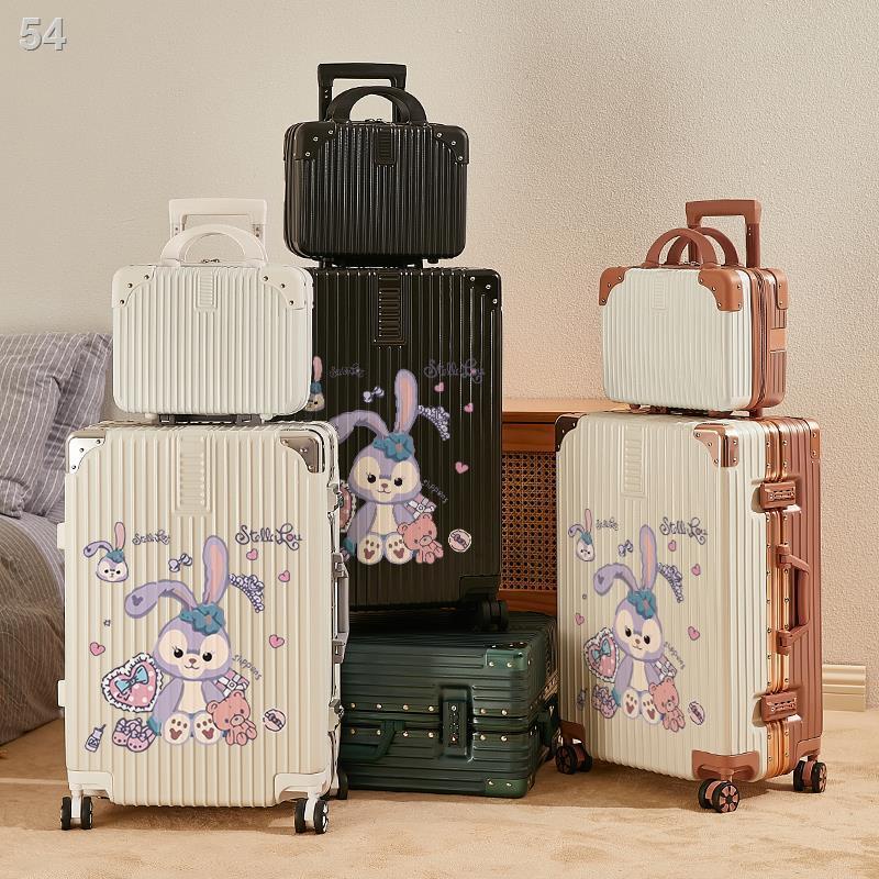（Hộp kéo）Hộp đựng hành lý nữ nhỏ ins mới xe đẩy 24 mật khẩu câm bánh phổ thông bao da mạnh mẽ 20 inch