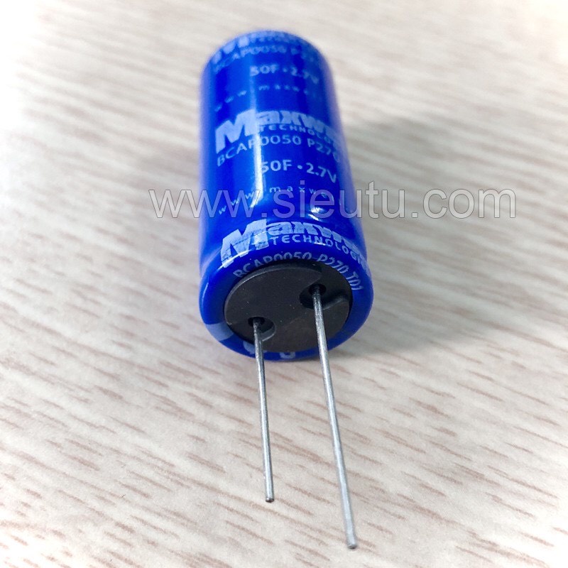 Siêu tụ điện 50F 2.7V - Super Capacitor 2.7V 50F