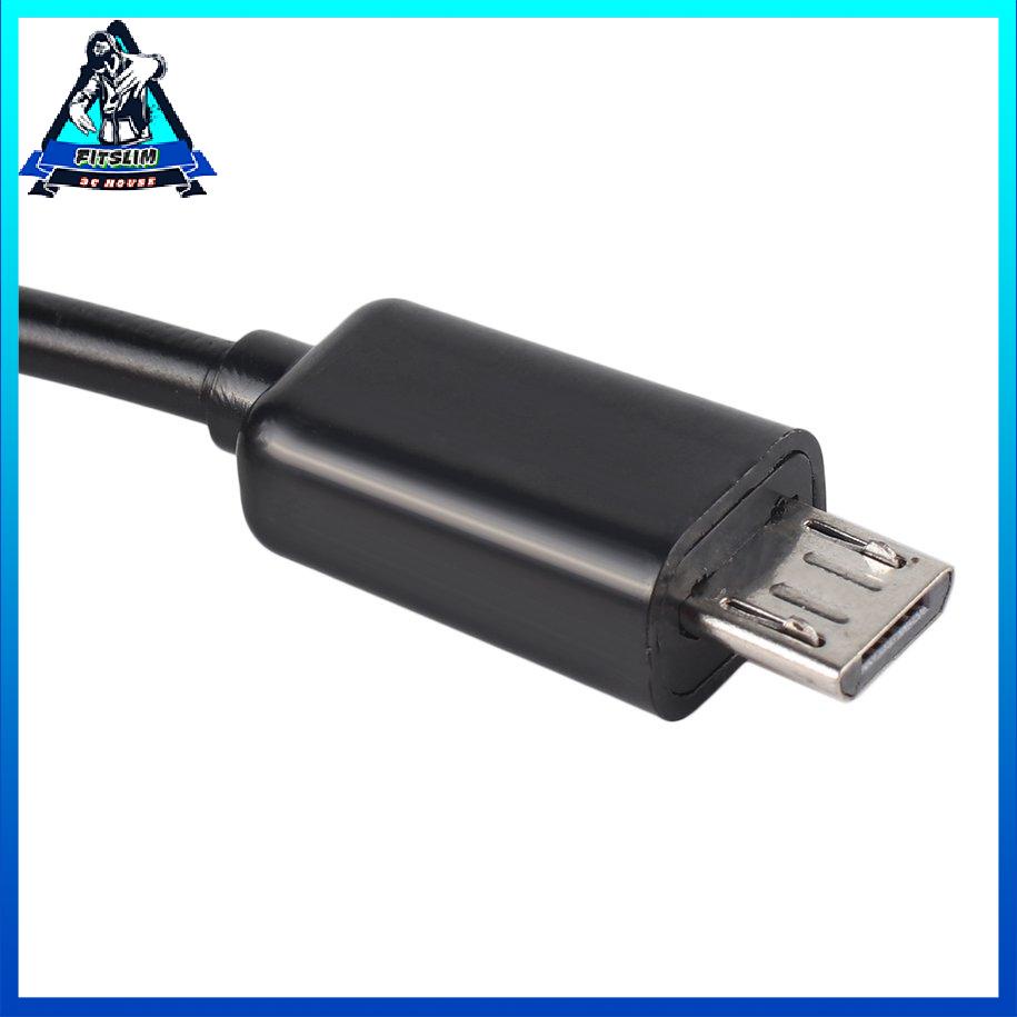 Bộ chia cổng kết nối OTG Micro USB Bộ chia dây cáp sạc dây dữ liệu [8/3]