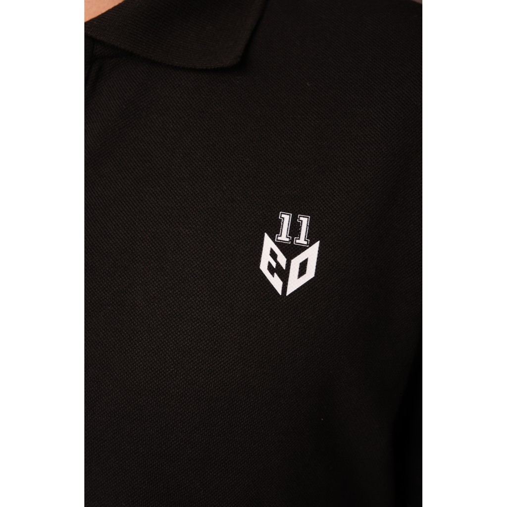 Áo thun Polo Unisex Cao cấp Eleven Original - FL, Form Slim fit Màu ĐEN và TRẮNG