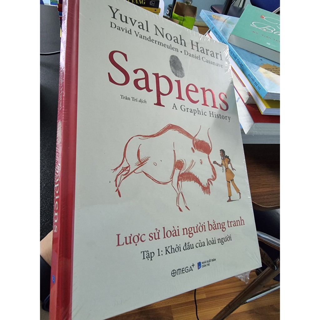 Sách - Sapiens: Lược Sử Loài Người Bằng Tranh - Tập 1: Khởi Đầu Của Loài Người