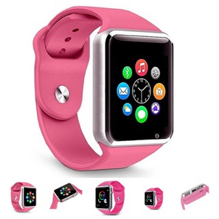 đồng hồ thông minh giống apple watch gắn sim độc lập hồng dành cho bạn gái