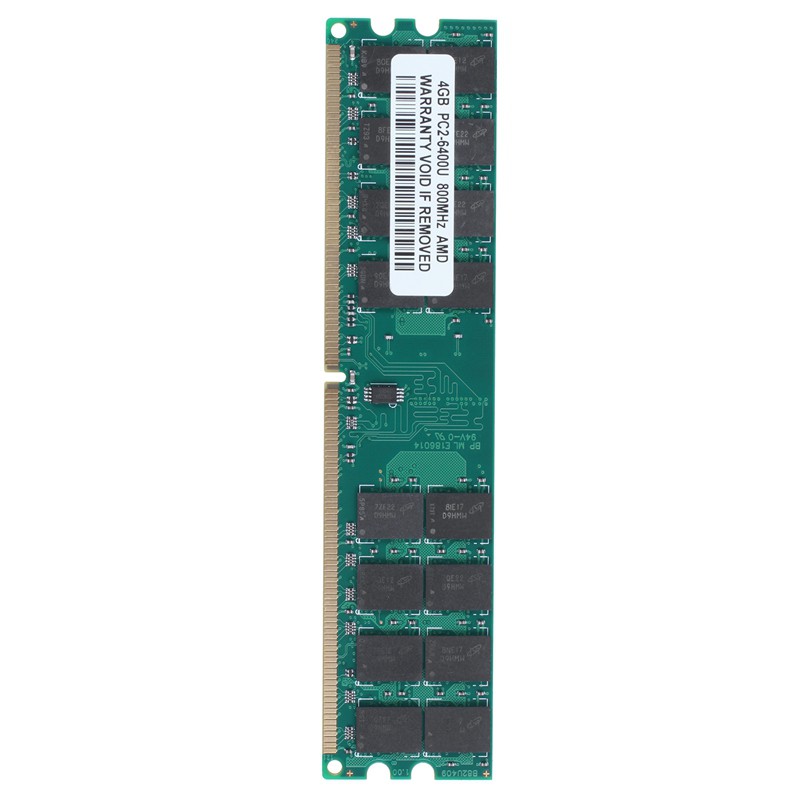 Thanh bộ nhớ RAM 4GB 4G DDR2 800MHZ PC2-6400 DIMM 240 Pins cho máy tính bàn