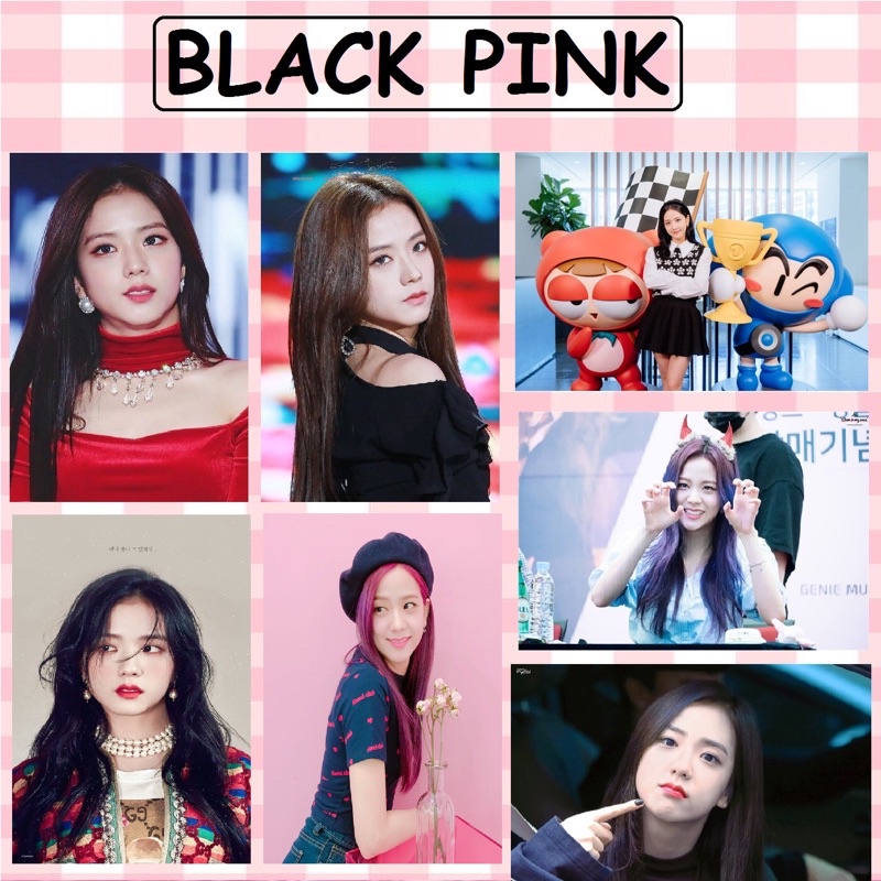 [ Mua 1 tặng 1 ] Poster Jisoo Black Pink (5 poster)