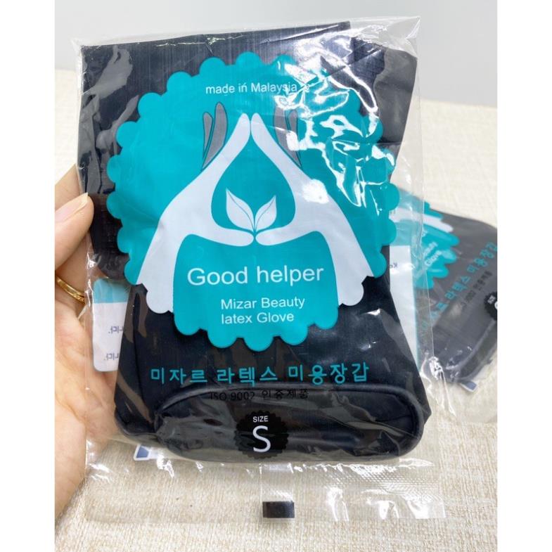 Găng Tay Cao Su Đen Làm Hóa Chất Cho Thợ Tóc Chuyên Nghiệp