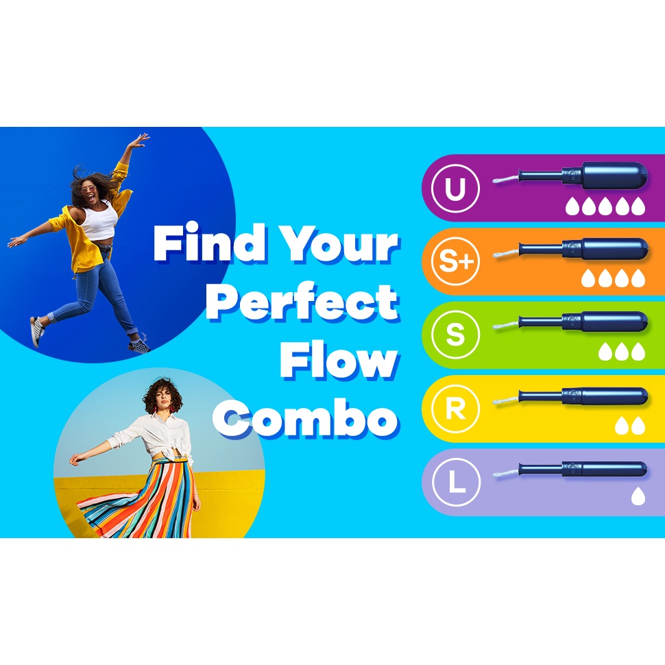 Băng vệ sinh dạng ống Tampon Tampax Pearl