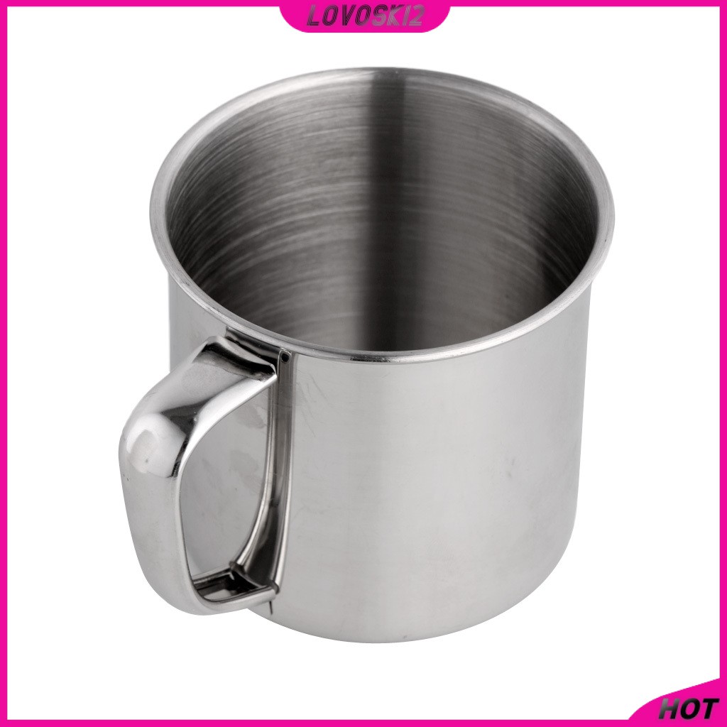Stainless Steel 250ml Camping Cup Coffee Tea Travel Mug School Office Home
